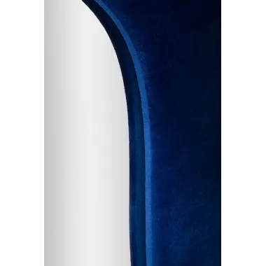 Lustro ścienne THEODOR Niebieskie 60X4X160 cm (wymiary lustra 42X142 cm)